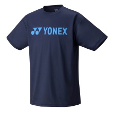 Yonex Trainings-Tshirt Practice Logo YM0046 (100% Polyester) 2024 indigoblau Herren